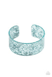 Paparazzi Snap, Crackle, Pop! Blue Bracelet