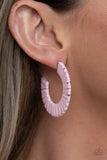 Paparazzi A Chance of RAINBOWS Pink Earrings