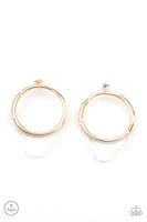 Paparazzi Clear The Way! Gold Earrings