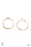 Paparazzi Clear The Way! Gold Earrings