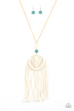 Paparazzi Desert Dreamscape Blue Necklace