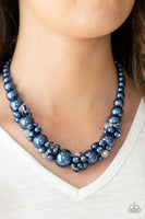 Paparazzi All Dolled UPSCALE Blue Necklace & Upcycled Upscale Bracelet Set