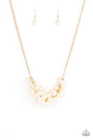 Paparazzi Grandiose Glimmer Necklace- Gold - ChiTown Chick Bling Boutique 