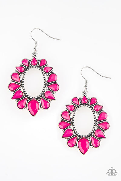 Paparazzi Fashionista Flavor Pink Earrings