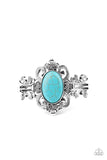 Paparazzi Mojave Mystic Blue Ring - Life Of The Party