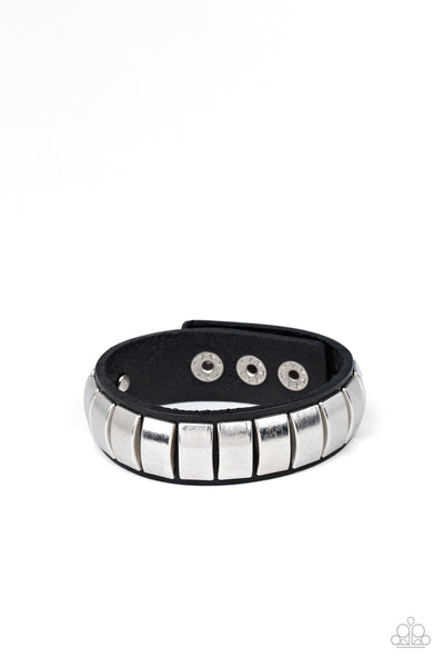 Paparazzi Moto Mode Black Bracelet