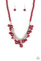 Paparazzi Prim and POLISHED Red Necklace