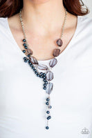 Paparazzi Prismatic Princess Blue Necklace