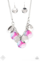 Paparazzi Tie Dye Drama - Multi Necklace