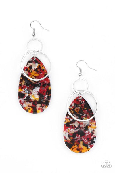 Paparazzi Two Tickets To Paradise Multi Earrings