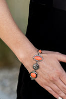 Paparazzi Gorgeously Groundskeeper Orange Bracelet