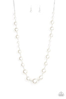 Paparazzi Pearl Prodigy (Pearl's for Girls) White Necklace