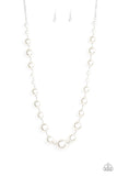 Paparazzi Pearl Prodigy (Pearl's for Girls) White Necklace