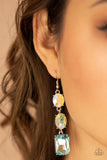 Paparazzi Dripping In Melodrama - Blue Earrings