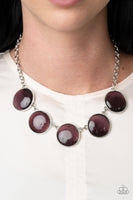 Paparazzi Ethereal Escape Purple Necklace zi Ms. GLOW-It-All Purple Bracelet