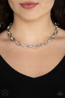 Paparazzi Urban Uplink Silver Choker