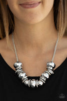 Paparazzi Only The Brave White Necklace