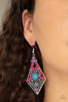 Paparazzi Malibu Meadows Multi Earrings