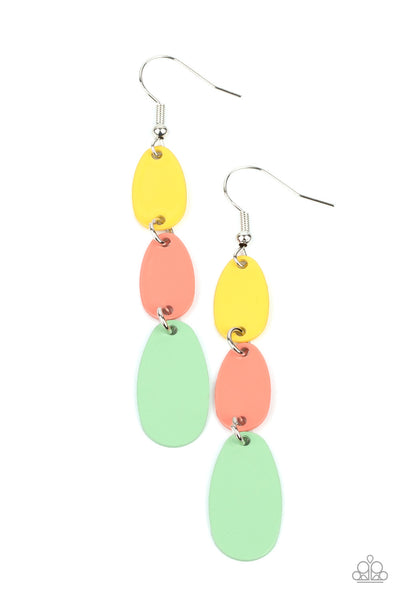 Paparazzi Rainbow Drops Multi Earrings