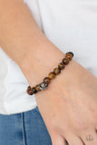 Paparazzi ZEN Commandments Brown Bracelet
