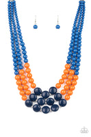 Paparazzi Beach Bauble Blue Necklace