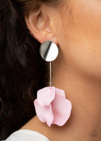 Paparazzi Petal Pathways Pink Earrings