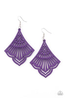 Paparazzi Eastern Escape Purple Earrings