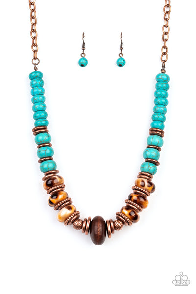 Paparazzi Desert Tranquility Copper Necklace