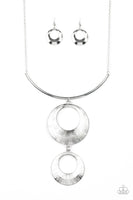 Paparazzi Egyptian Eclipse Necklace Silver Necklace