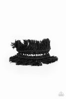 Paparazzi Homespun Hardware - Black Bracelet