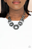 Paparazzi Industrial Envy Black Necklace