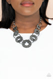 Paparazzi Industrial Envy Black Necklace