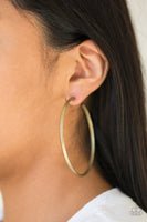 Paparazzi 5th Avenue Attitude Brass Earrings