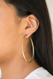 Paparazzi 5th Avenue Attitude Brass Earrings