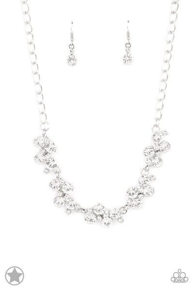 Paparazzi Hollywood Hills White Necklace