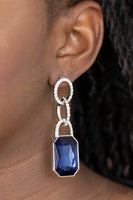 Paparazzi Superstar Status Blue Earrings