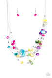 Paparazzi Prismatic Pebbles Multi Necklace