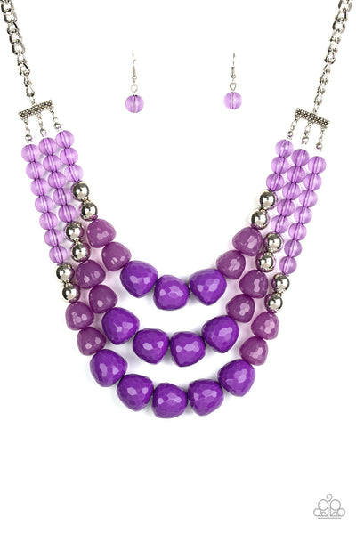 Paparazzi Forbidden Fruit Purple Necklace