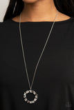 Paparazzi Wreathed in Wealth Silver Necklace