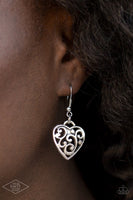 Paparazzi FILIGREE Your Heart With Love Silver Necklace