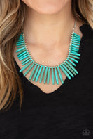 Paparazzi  Out of My Element Blue Necklace