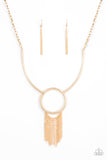 Paparazzi Pharaoh Paradise Gold  Necklace