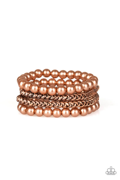 Paparazzi Industrial Incognito Copper Bracelets