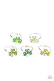 Paparazzi Starlet Shimmer-Ring-Green Clovers 🍀.