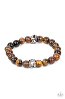 Paparazzi ZEN Commandments Brown Bracelet