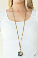 Paparazzi Primal Paradise Brown Necklace