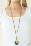 Paparazzi Primal Paradise Brown Necklace