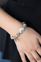 Paparazzi Aesthetic Appeal Silver Bracelet