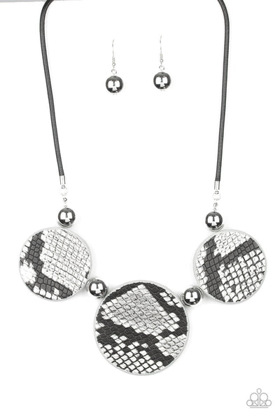 Paparazzi Viper Pit Black Necklace