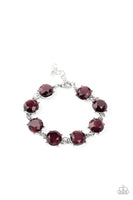 Paparazzi Ethereal Escape Purple Necklace zi Ms. GLOW-It-All Purple Bracelet